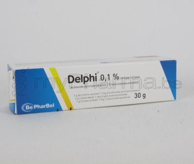 DELPHI 0,1% 30 G CREME (geneesmiddel)